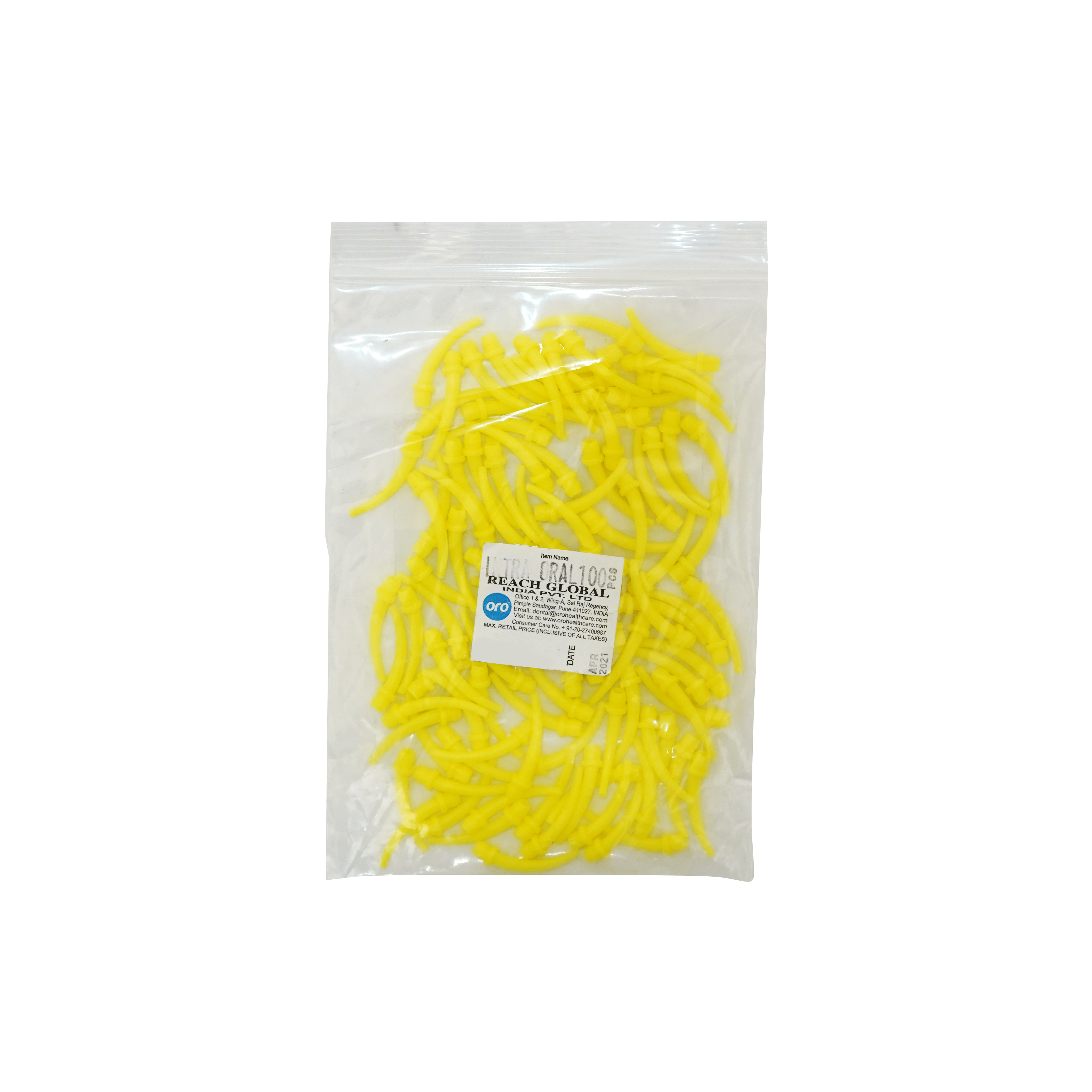 Intraoral Tips Yellow-ORO